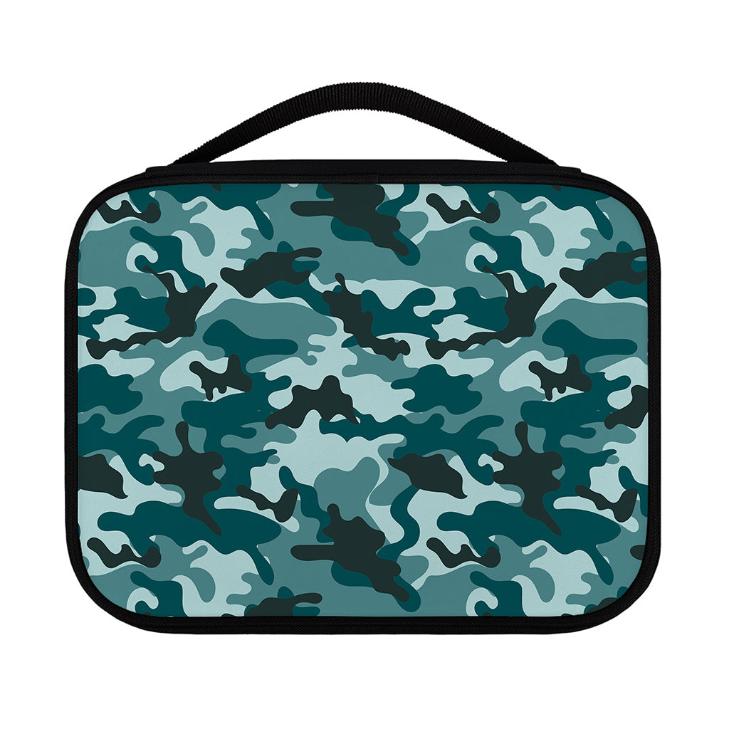 Forest Green Camouflage Print Classic Bible Case