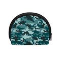 Forest Green Camouflage Print Coin Purse