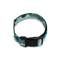 Forest Green Camouflage Print Dog Collar