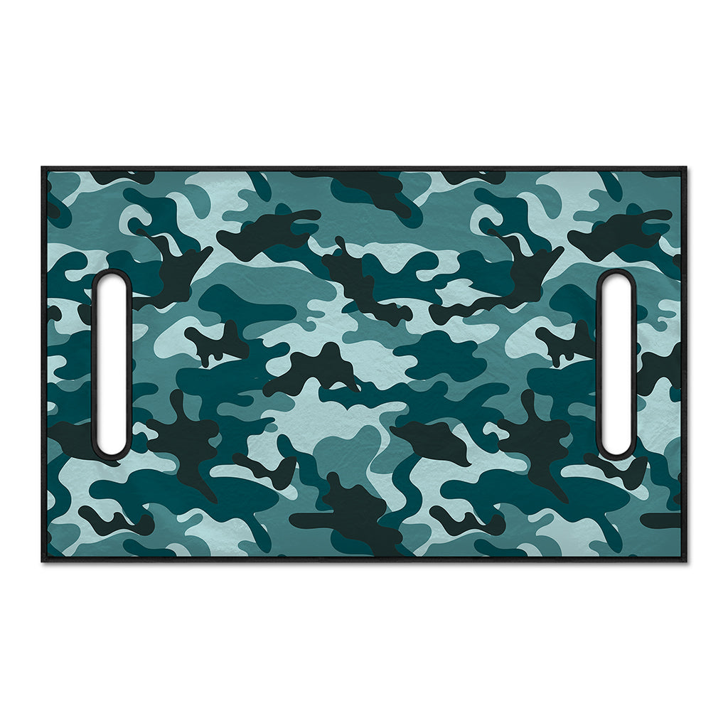Forest Green Camouflage Print Golf Cart Seat Cover