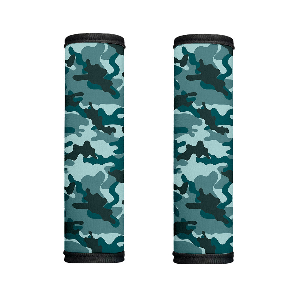 Forest Green Camouflage Print Handle Covers