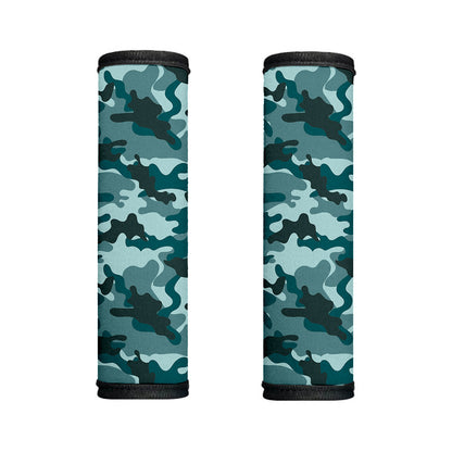 Forest Green Camouflage Print Handle Covers