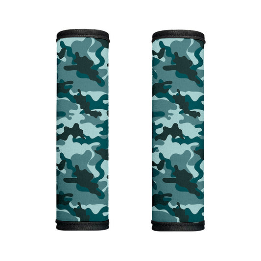 Forest Green Camouflage Print Handle Covers