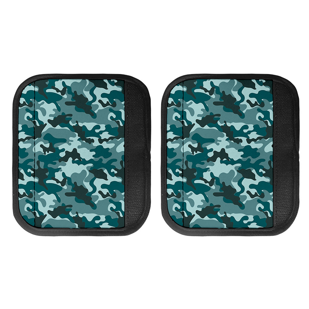 Forest Green Camouflage Print Handle Covers