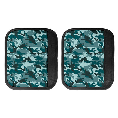 Forest Green Camouflage Print Handle Covers