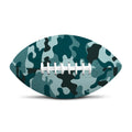 Forest Green Camouflage Print Rugby Ball