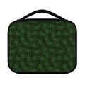 Forest Green Cannabis Leaf Print Classic Bible Case