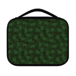 Forest Green Cannabis Leaf Print Classic Bible Case
