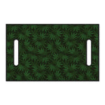 Forest Green Cannabis Leaf Print Golf Cart Seat Cover