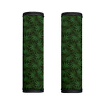 Forest Green Cannabis Leaf Print Handle Covers