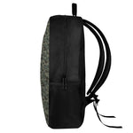 Forest Green Digital Camo Pattern Print 17 Inch Backpack