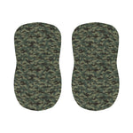 Forest Green Digital Camo Pattern Print Bar Stool Covers