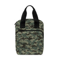Forest Green Digital Camo Pattern Print Bible Tote Bag
