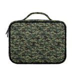 Forest Green Digital Camo Pattern Print Briefcase Bible Bag