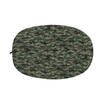 Forest Green Digital Camo Pattern Print Car Side Mirror Covers
