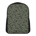 Forest Green Digital Camo Pattern Print Casual Backpack