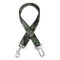 Forest Green Digital Camo Pattern Print Dog Seat Belt