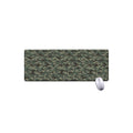 Forest Green Digital Camo Pattern Print Extended Mouse Pad