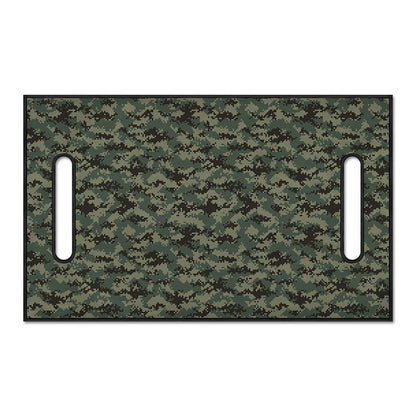 Forest Green Digital Camo Pattern Print Golf Cart Seat Cover