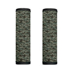 Forest Green Digital Camo Pattern Print Handle Covers