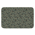 Forest Green Digital Camo Pattern Print Indoor Door Mat
