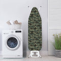 Forest Green Digital Camo Pattern Print Ironing Board Cover