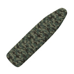 Forest Green Digital Camo Pattern Print Ironing Board Cover