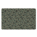 Forest Green Digital Camo Pattern Print Polyester Doormat