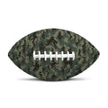 Forest Green Digital Camo Pattern Print Rugby Ball