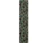 Forest Green Digital Camo Pattern Print Table Runner