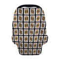 Four Jacks Playing Cards Pattern Print Baby Seat Cover