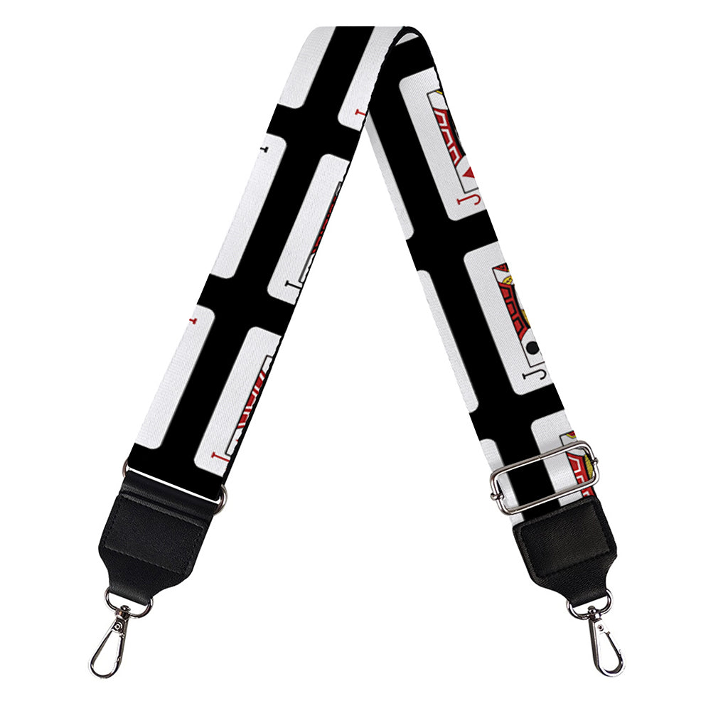 Four Jacks Playing Cards Pattern Print Bag Strap