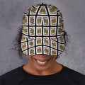 Four Jacks Playing Cards Pattern Print Baseball Cap