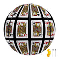 Four Jacks Playing Cards Pattern Print Basketball