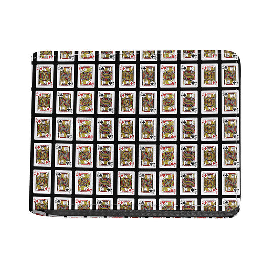 Four Jacks Playing Cards Pattern Print Bifold Wallet