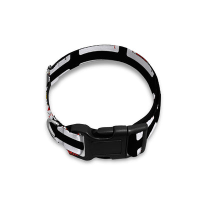 Four Jacks Playing Cards Pattern Print Dog Collar