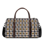 Four Jacks Playing Cards Pattern Print Duffle Bag