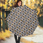 Four Jacks Playing Cards Pattern Print Foldable Umbrella