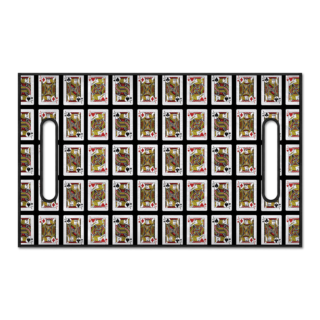 Four Jacks Playing Cards Pattern Print Golf Cart Seat Cover