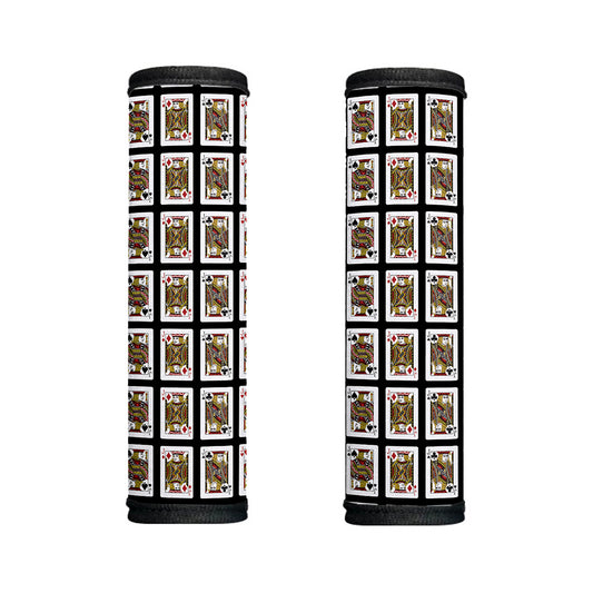 Four Jacks Playing Cards Pattern Print Handle Covers