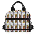 Four Jacks Playing Cards Pattern Print Insulated Lunch Bag