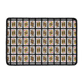 Four Jacks Playing Cards Pattern Print Kitchen Mat