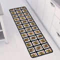 Four Jacks Playing Cards Pattern Print Long Kitchen Mat
