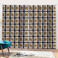 Four Jacks Playing Cards Pattern Print Pencil Pleat Curtains