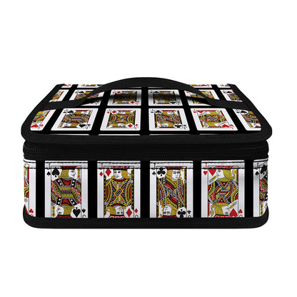 Four Jacks Playing Cards Pattern Print Small Lunch Bag