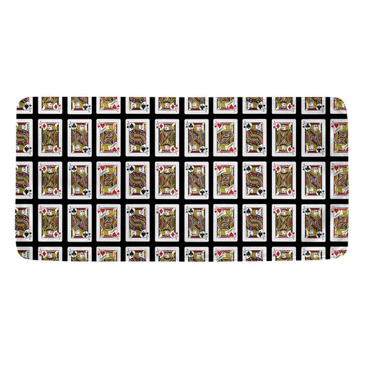 Four Jacks Playing Cards Pattern Print Towel