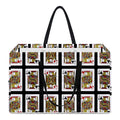 Four Jacks Playing Cards Pattern Print Utility Tote Bag