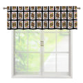 Four Jacks Playing Cards Pattern Print Window Valance