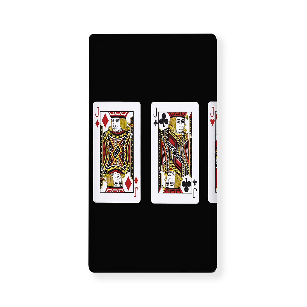 Four Jacks Playing Cards Print Baby Crib Sheet