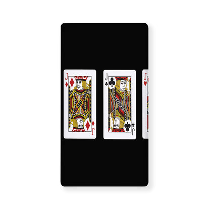 Four Jacks Playing Cards Print Baby Crib Sheet